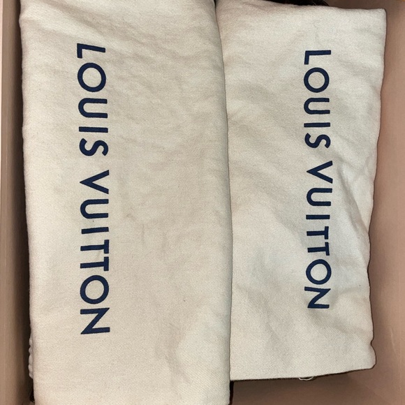 Louis Vuitton LAUREATE PLATFORM DESERT BOOT Beige 37EU 7US. USED. - Picture 9 of 9